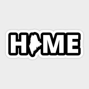 Maine home Sticker